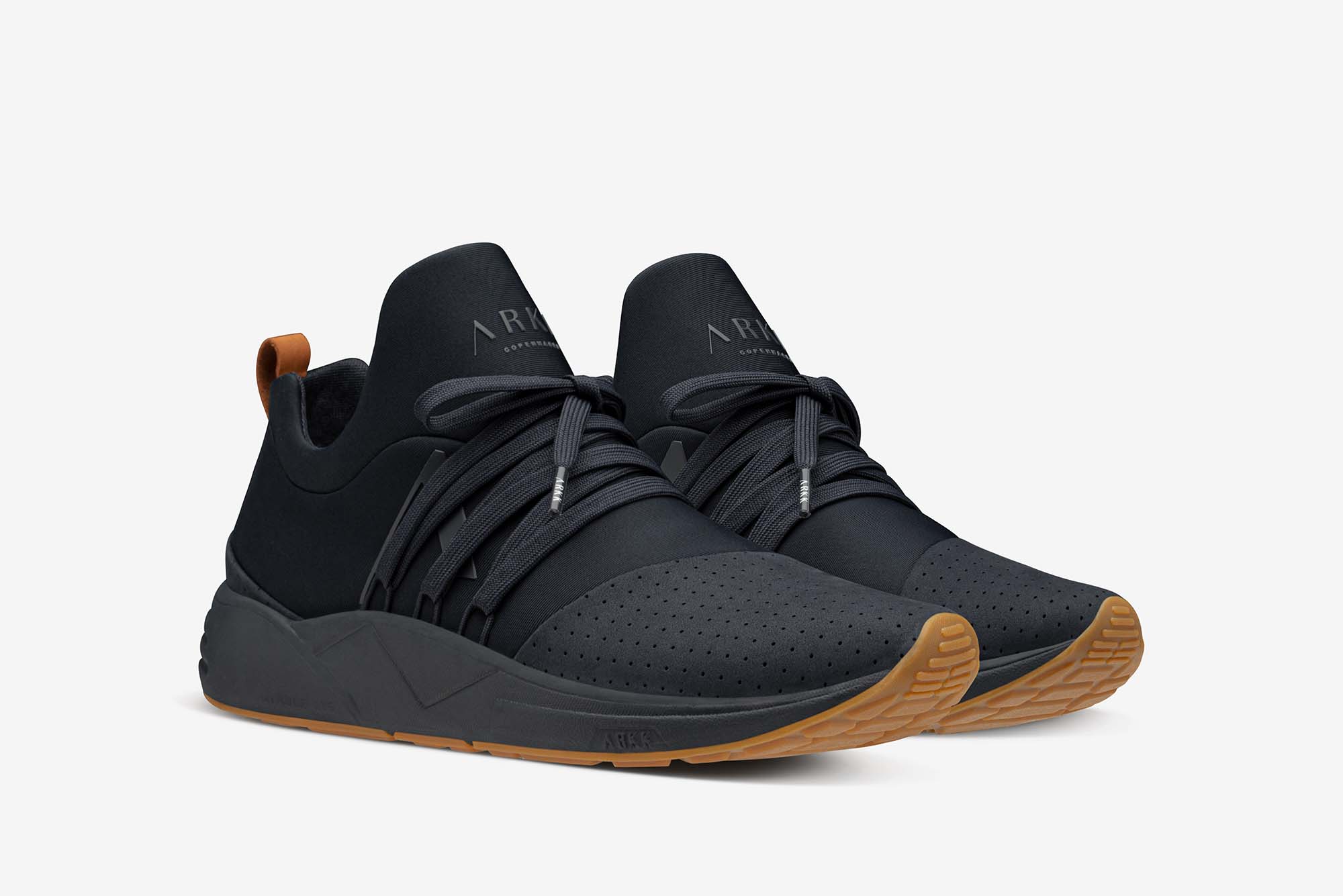 ARKK Collection Raven Nubuck S-E15 | Midnight Brown Gum | Women Raven